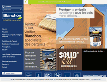 Tablet Screenshot of blanchon.com